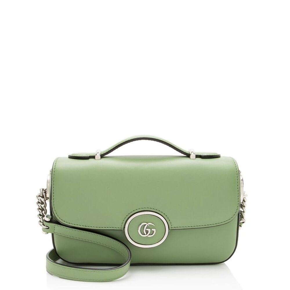 Gucci Calfskin Petite GG Mini Shoulder Bag